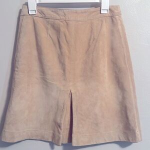 Lilly Pulitzer Suede Skirt Size 4 #221 saude western